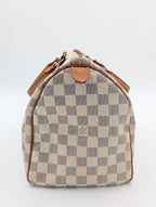 Louis Vuitton Speedy 30 tela Damier Azur
