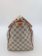 Louis Vuitton Speedy 30 tela Damier Azur