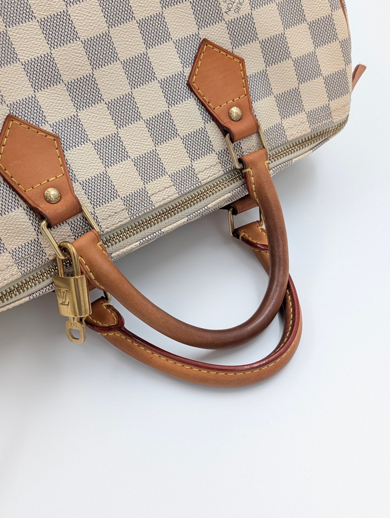 Louis Vuitton Speedy 30 tela Damier Azur