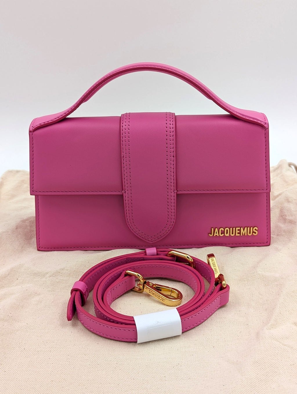 Jacquemus Le Grand Bambino Rosa Fluo