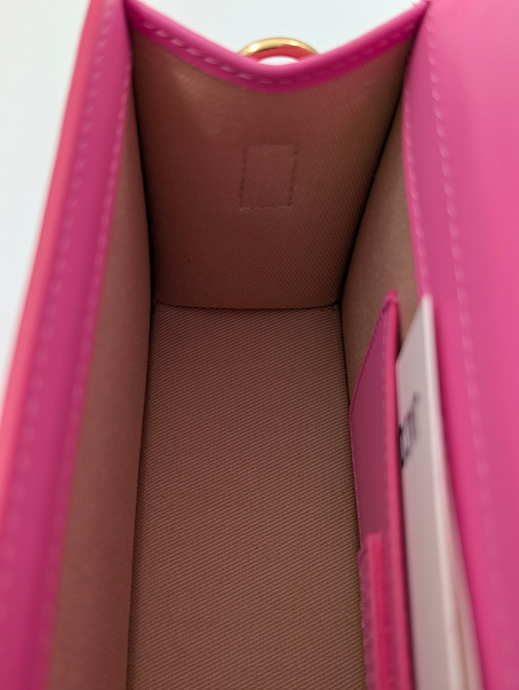 Jacquemus Le Grand Bambino Rosa Fluo