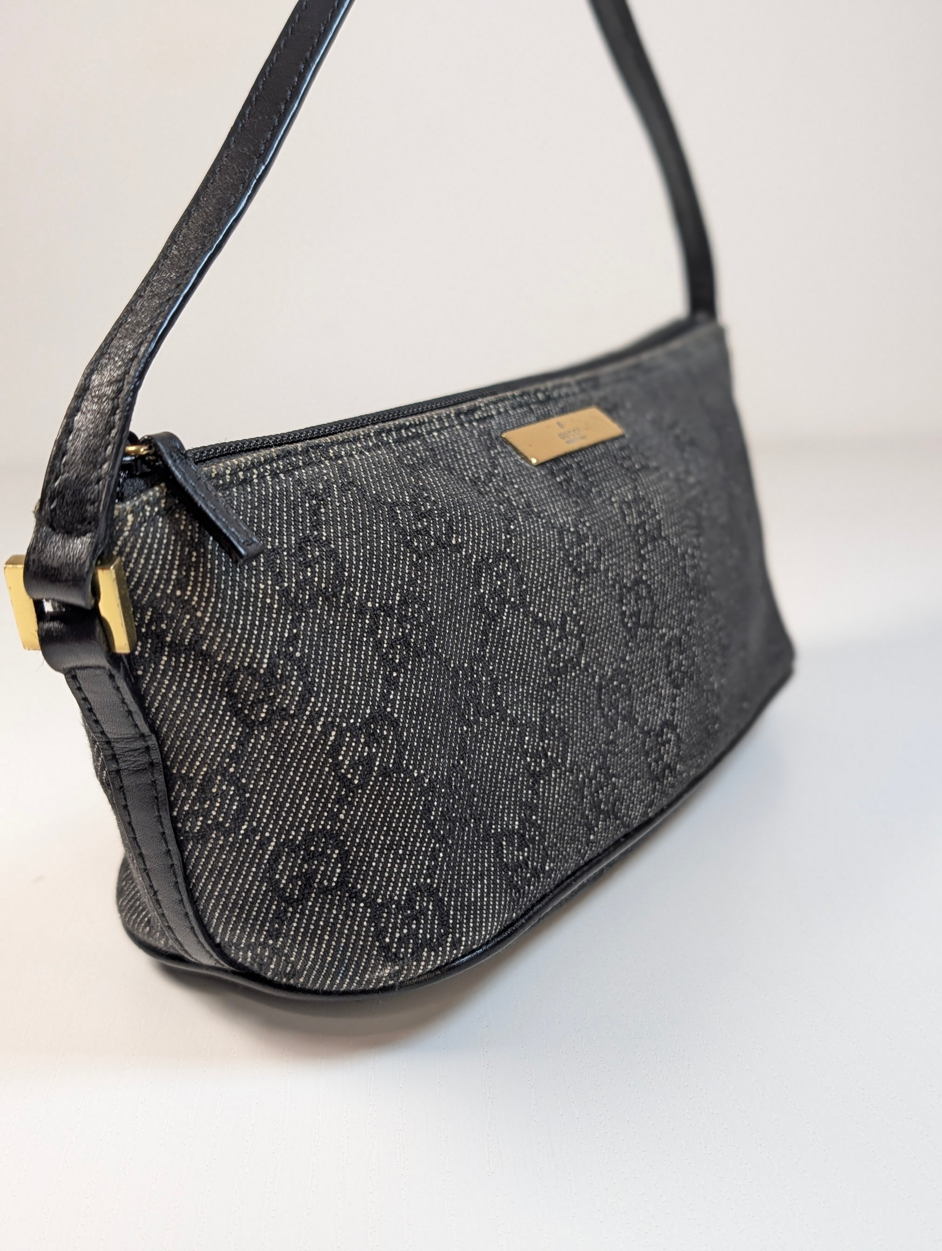 Gucci Boat pochette grigio scuro