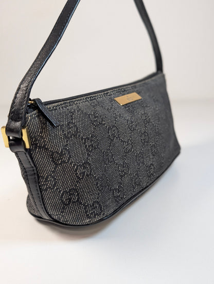 Gucci Boat pochette grigio scuro
