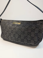 Gucci Boat pochette grigio scuro