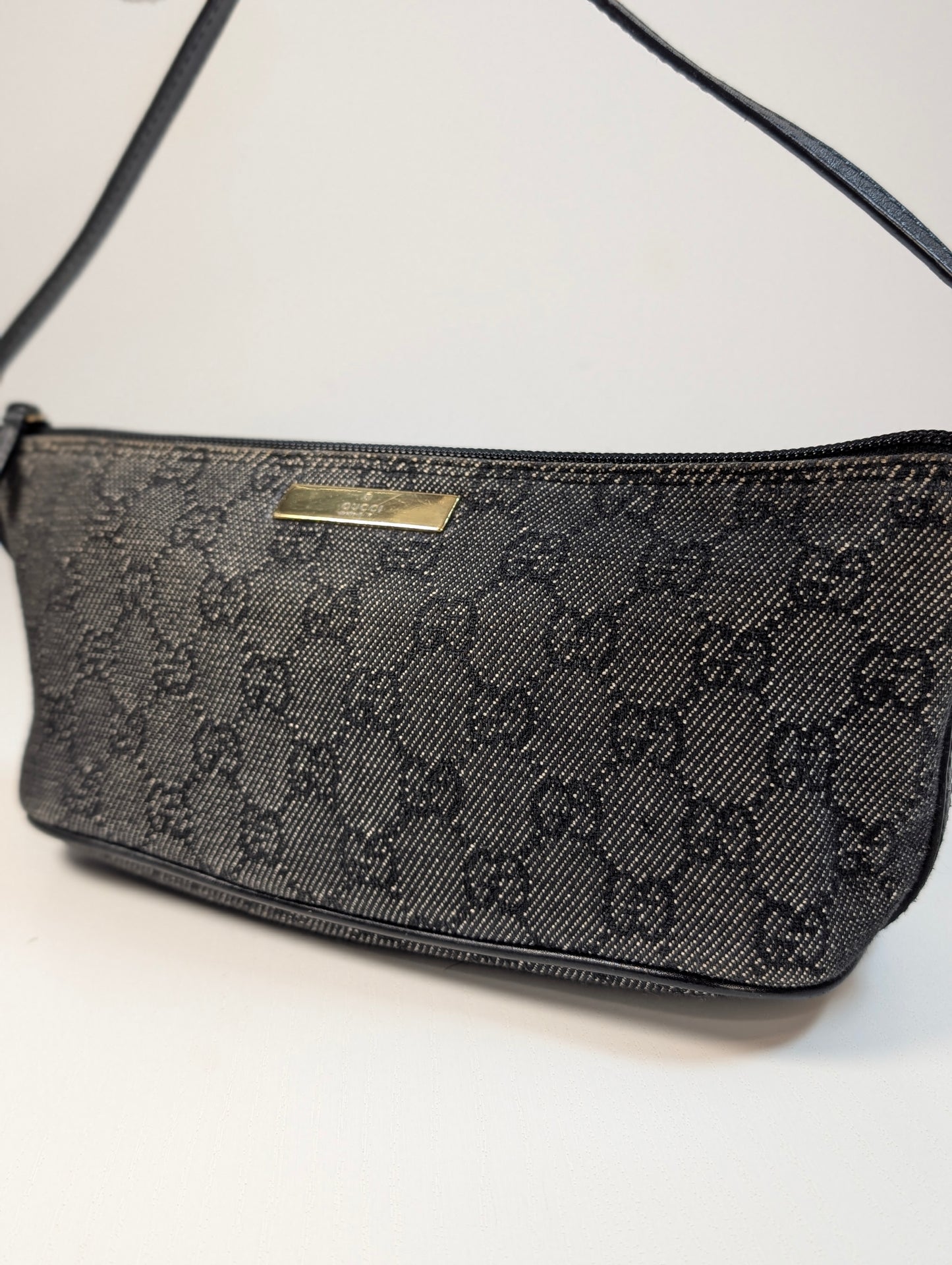 Gucci Boat pochette grigio scuro