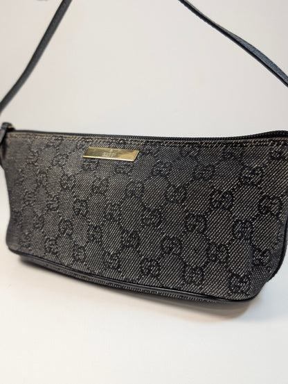 Gucci Boat pochette grigio scuro