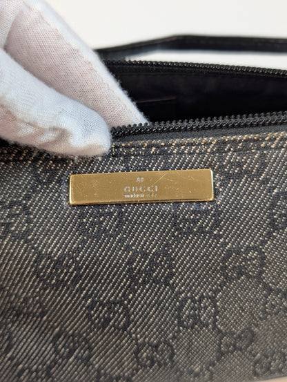 Gucci Boat pochette grigio scuro
