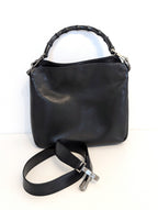Gucci Bamboo vintage pelle nera
