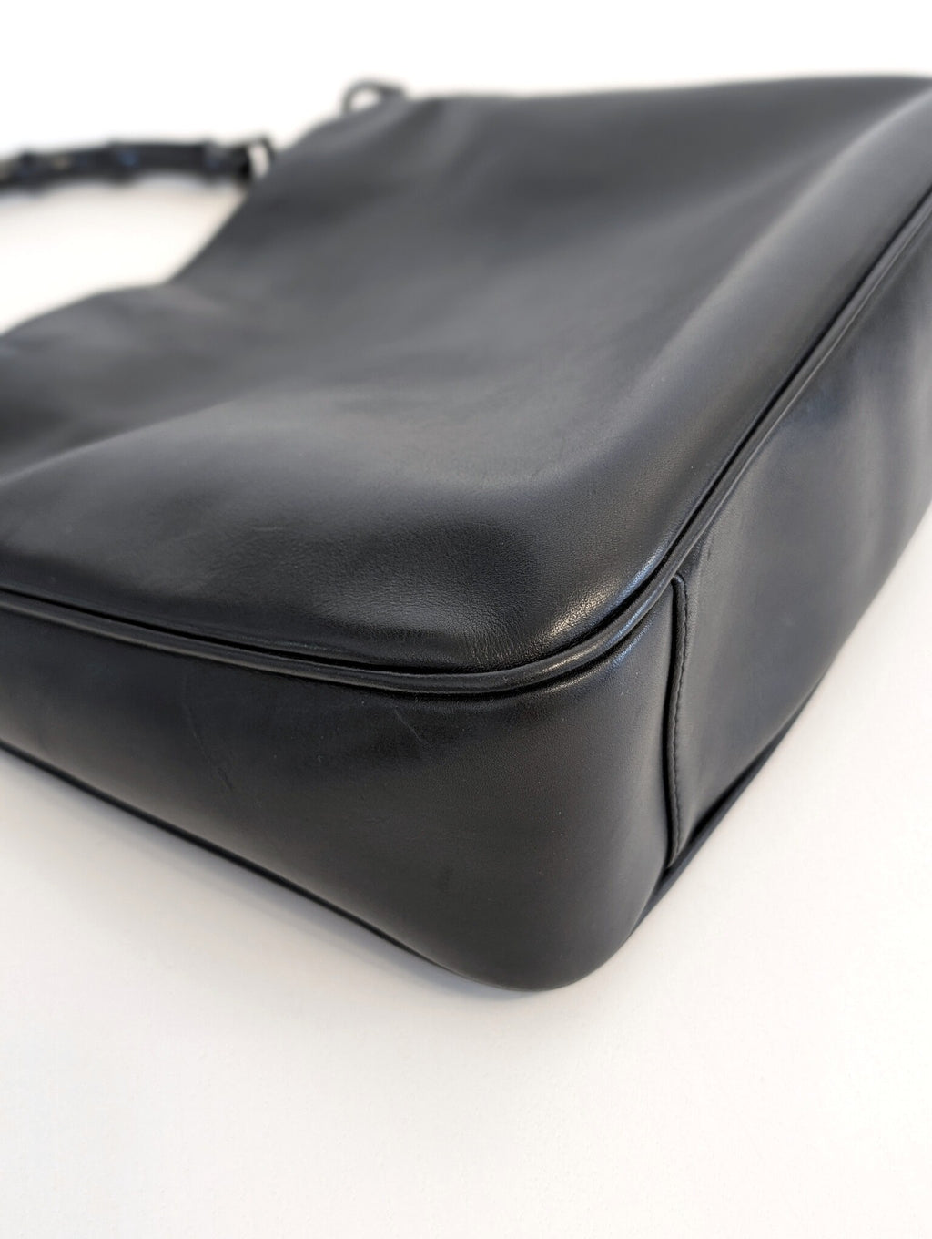 Gucci Bamboo vintage pelle nera