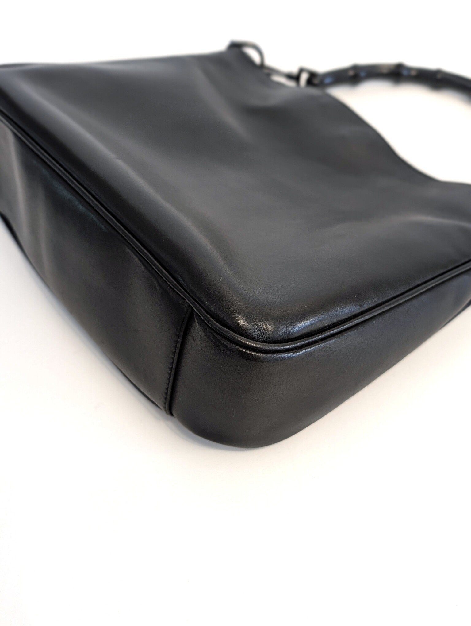 Gucci Bamboo vintage pelle nera