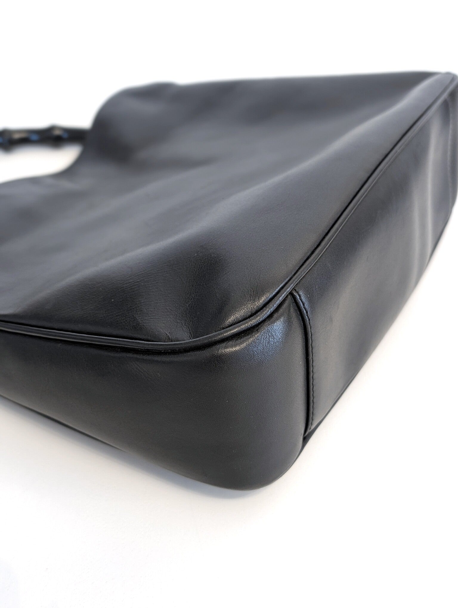 Gucci Bamboo vintage pelle nera
