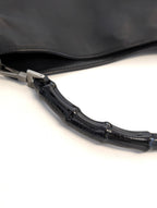 Gucci Bamboo vintage pelle nera
