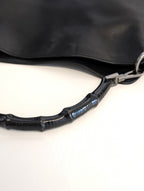 Gucci Bamboo vintage pelle nera