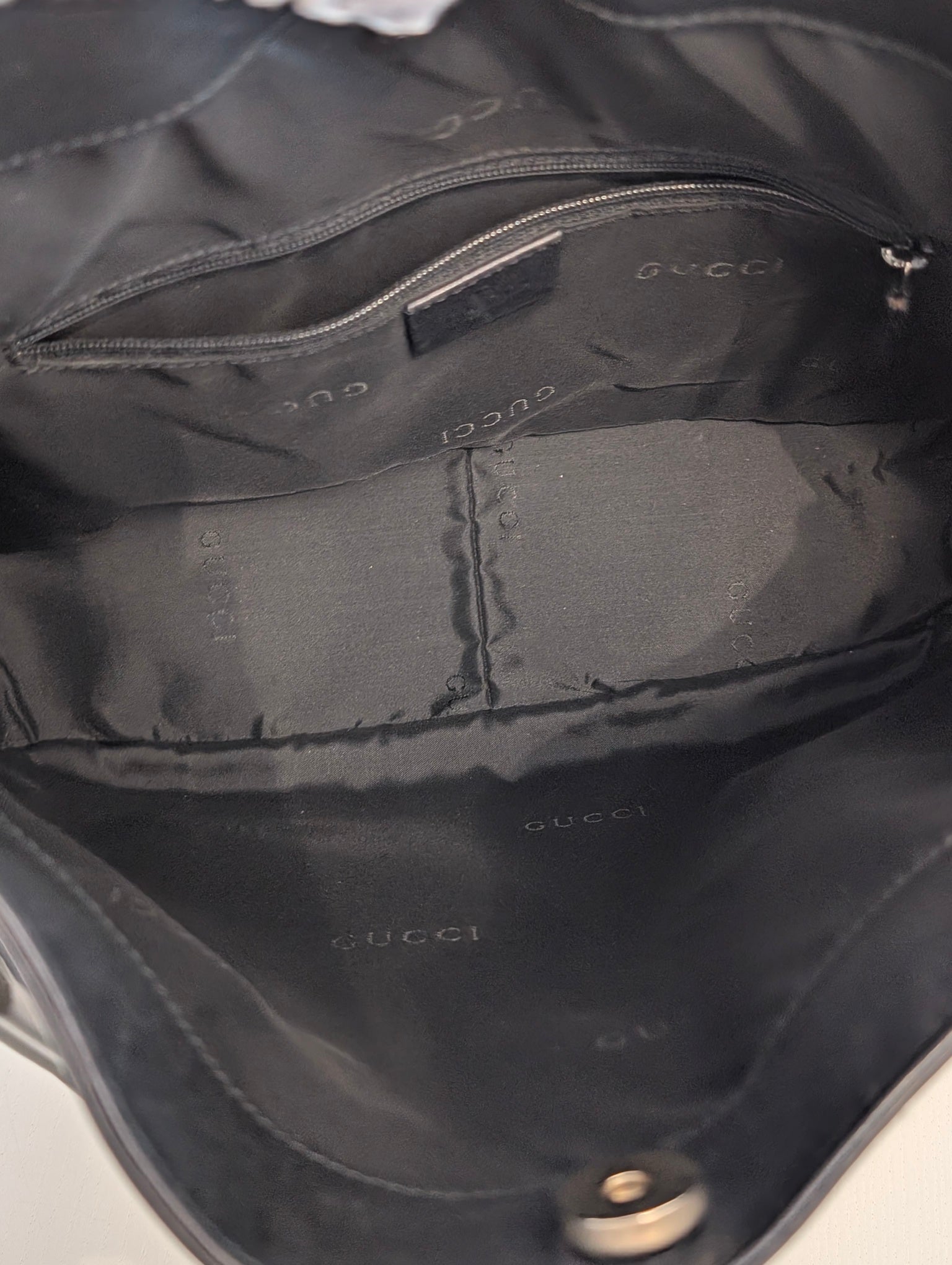 Gucci Bamboo vintage pelle nera