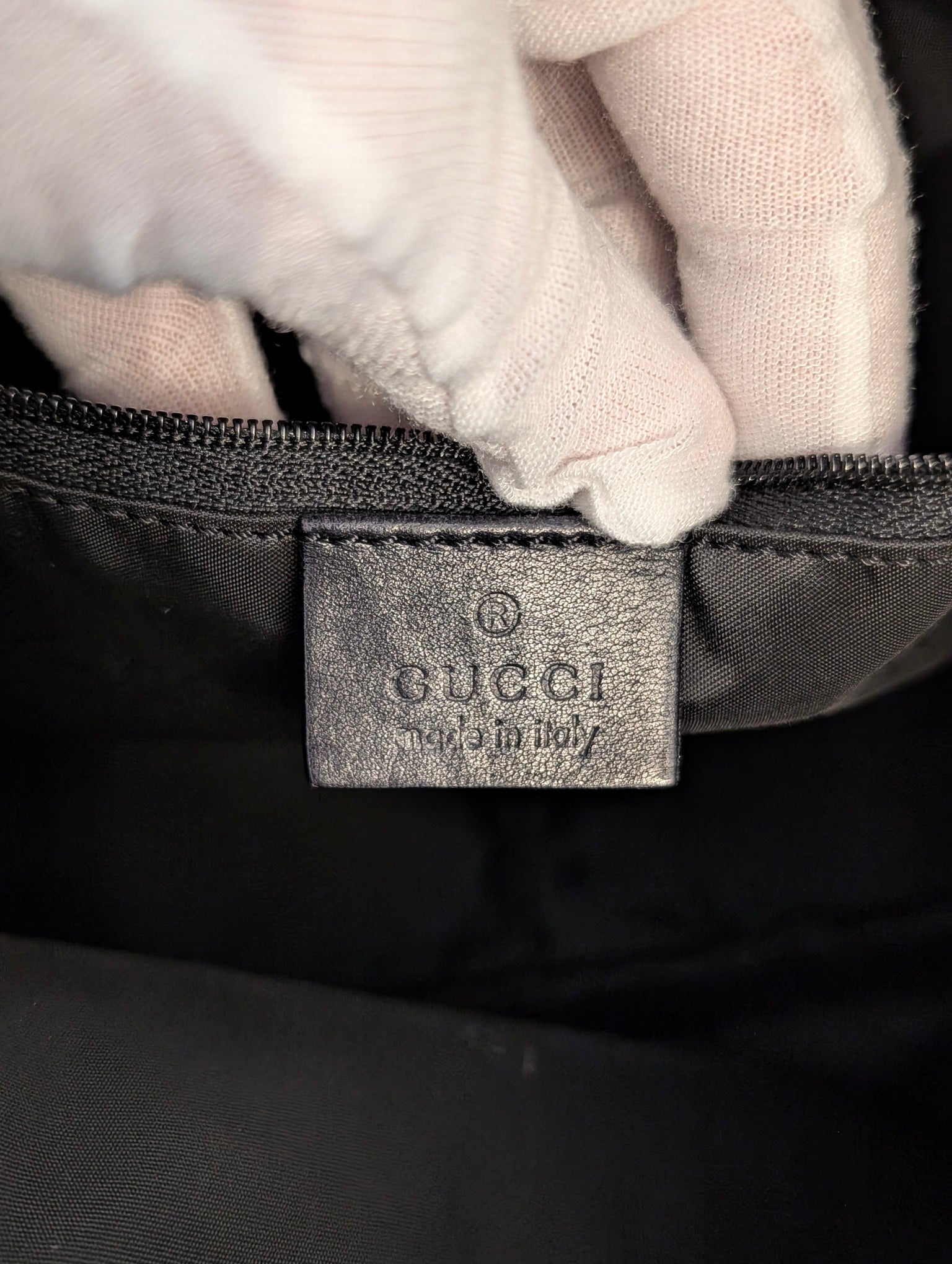 Gucci Bamboo vintage pelle nera