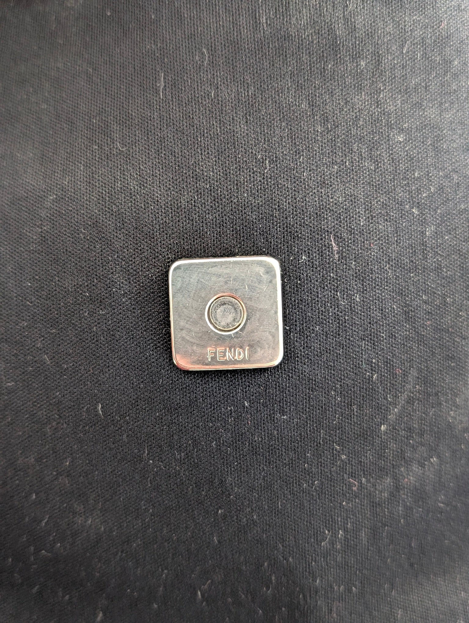 Fendi Baguette tela nera