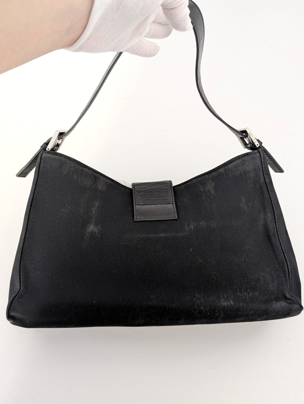 Fendi Baguette tela nera