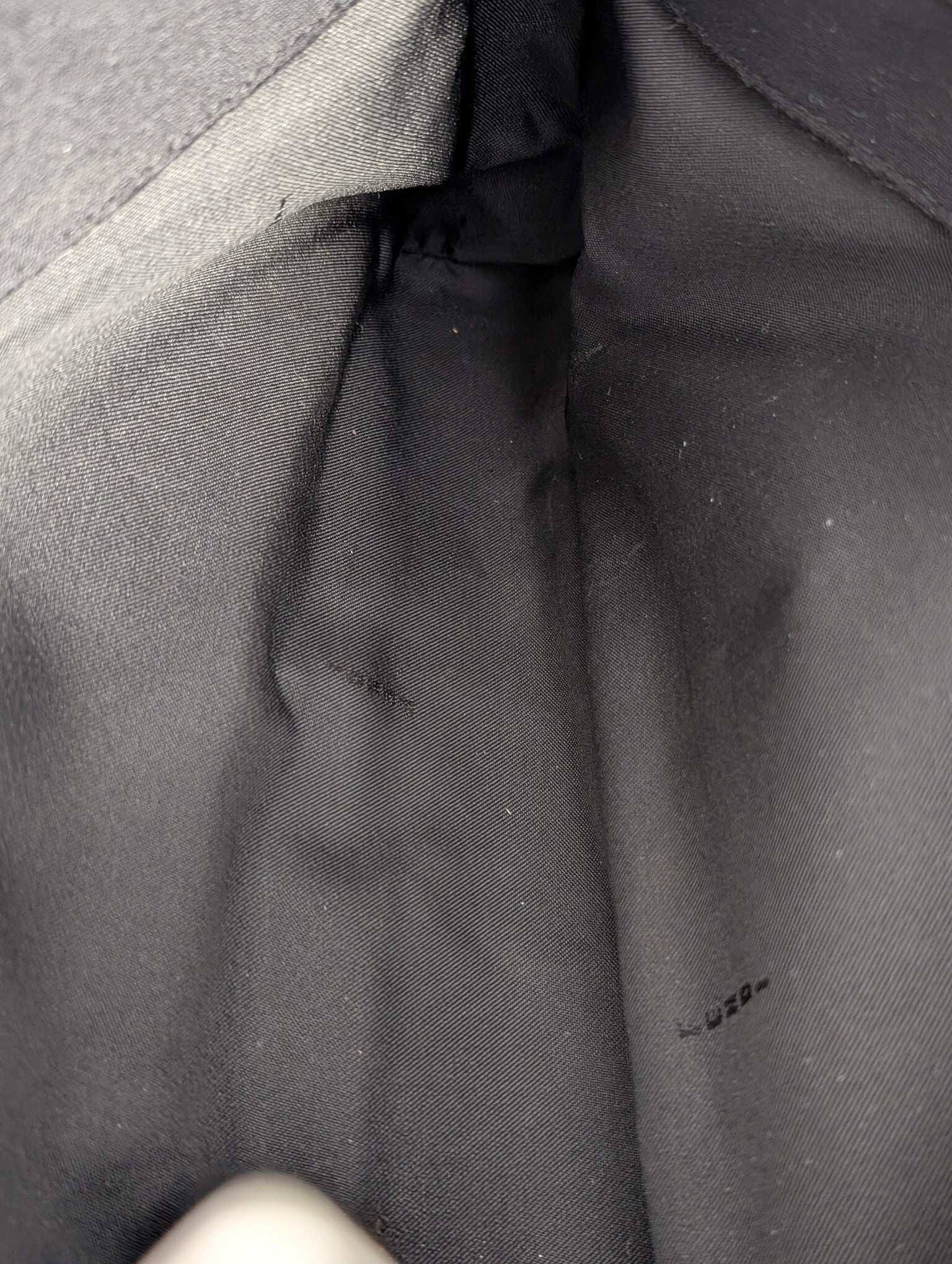 Fendi Baguette tela nera