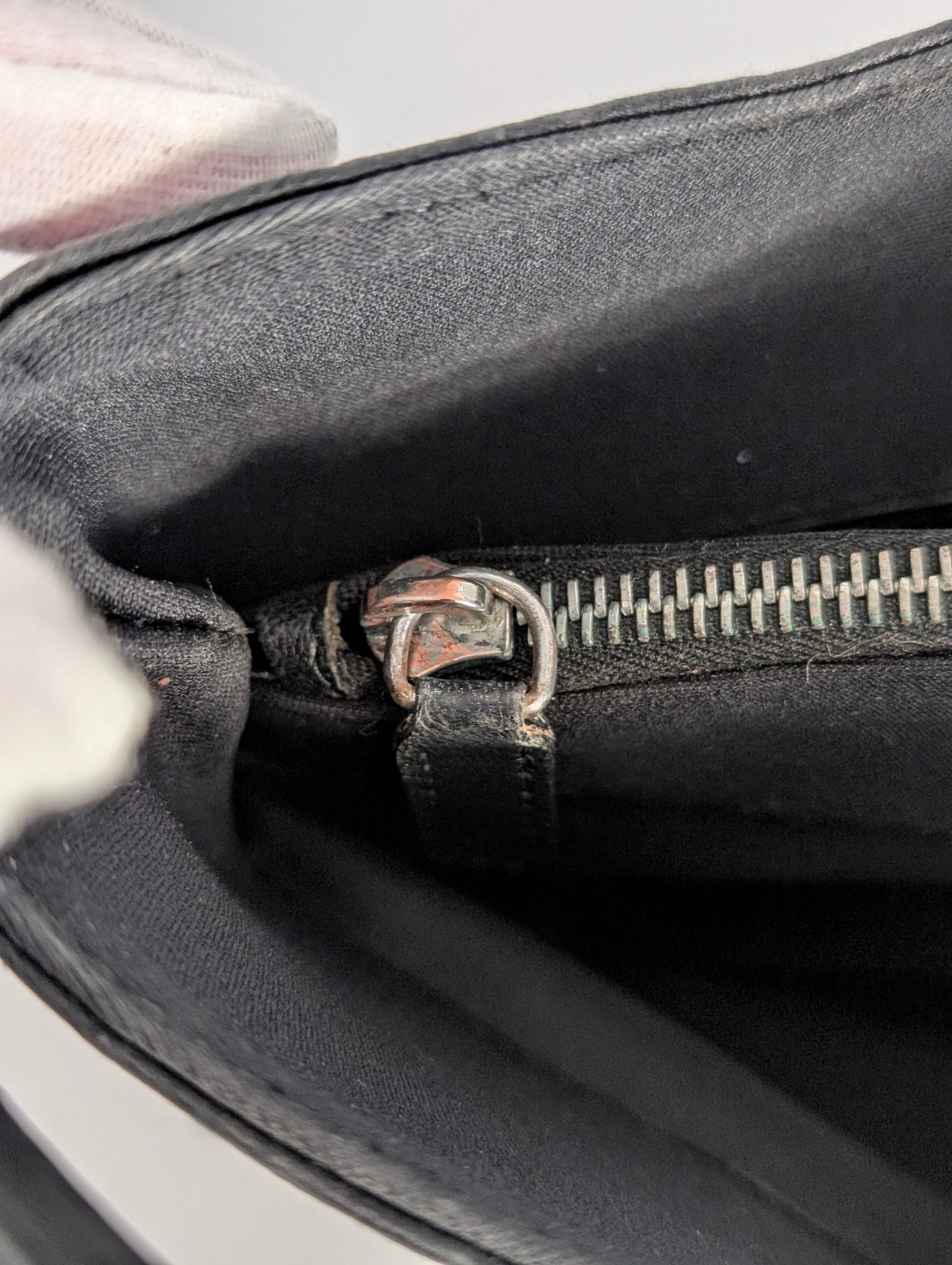 Fendi Baguette tela nera