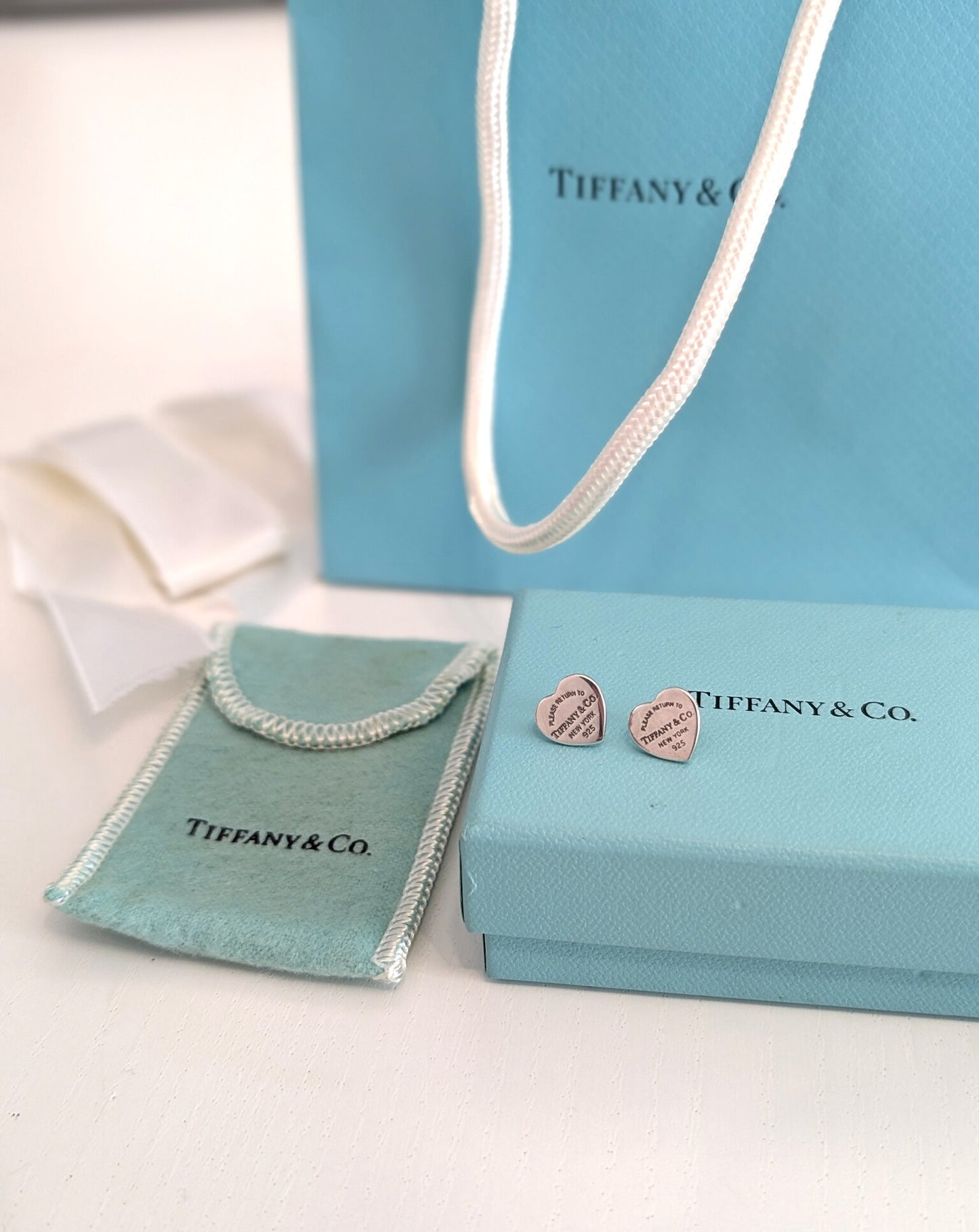 Tiffany orecchini mini Return to (chiusure no brand in argento)