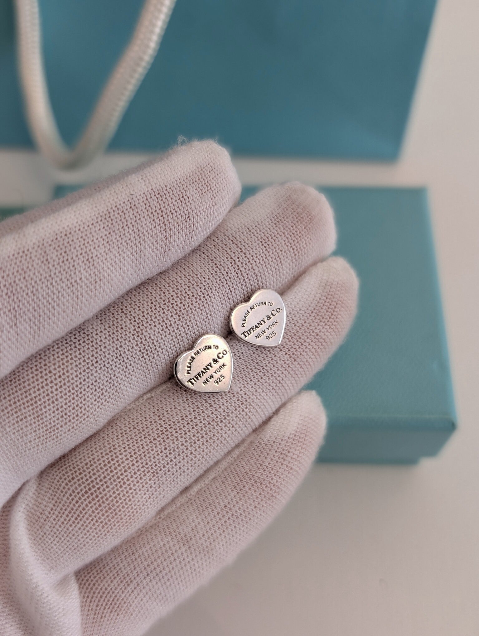 Orecchini mini Return to Tiffany (chiusure no brand in argento)