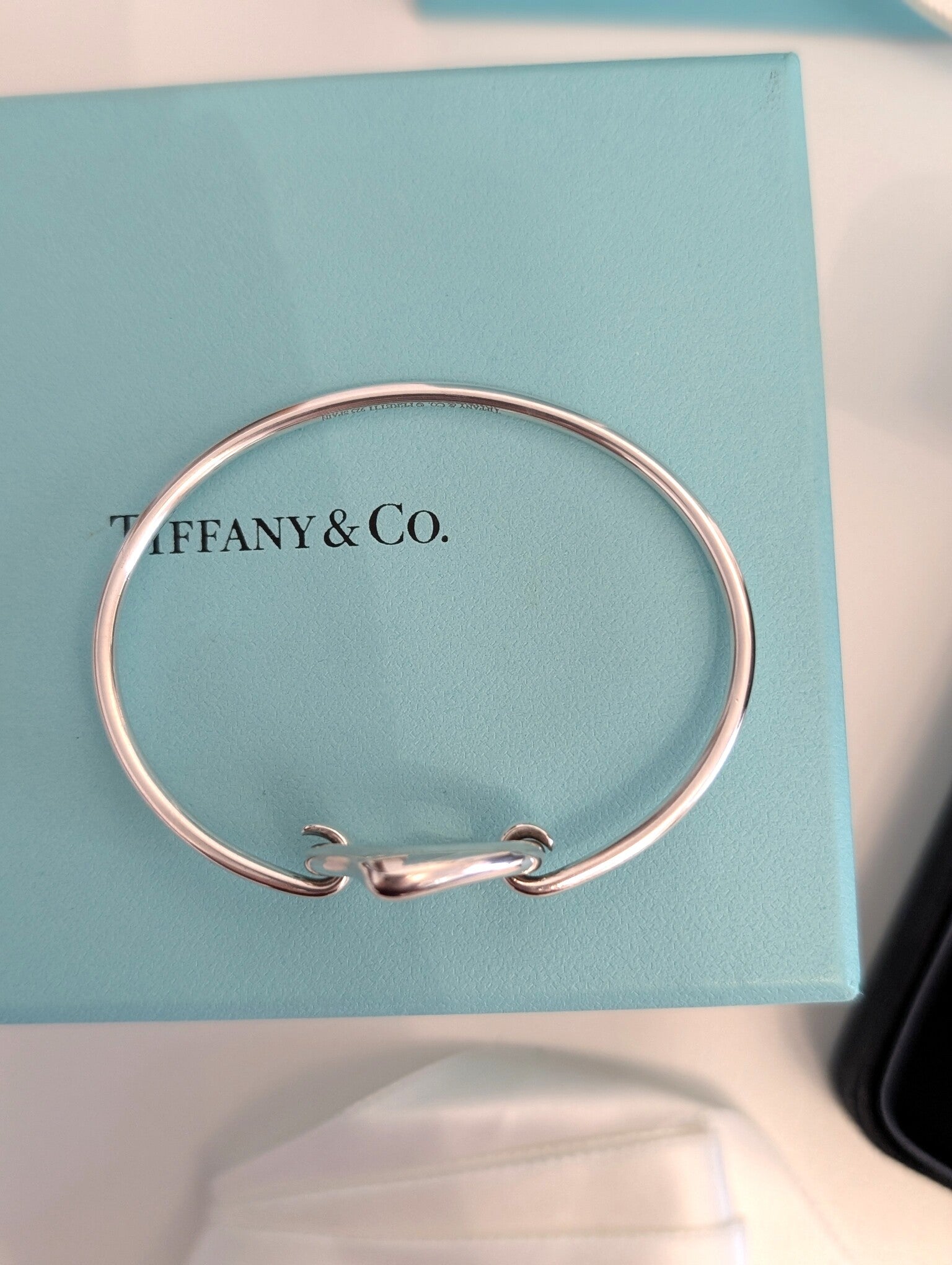 Bracciale Tiffany Open Heart con diamante Elsa Peretti