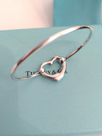 Bracciale Tiffany Open Heart con diamante Elsa Peretti