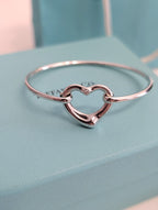 Bracciale Tiffany Open Heart con diamante Elsa Peretti