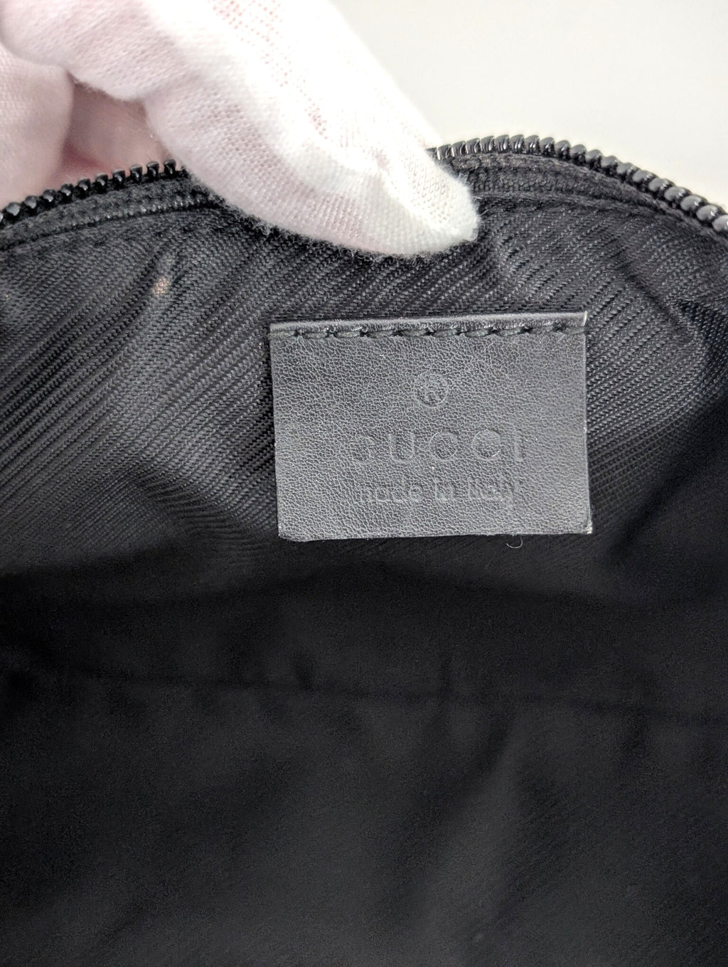 Gucci Boat pochette nera