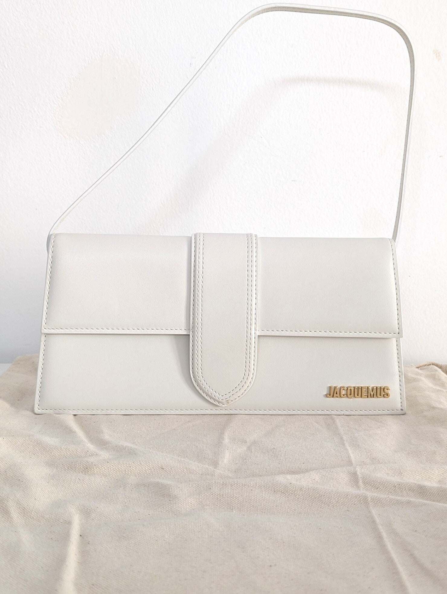 Jacquemus Le Bambino long bianca