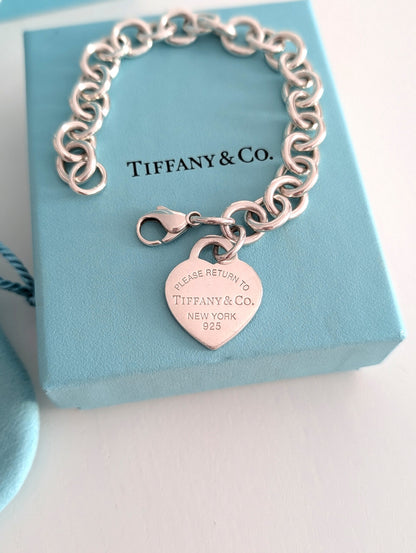 Tiffany bracciale Return to con moschettone