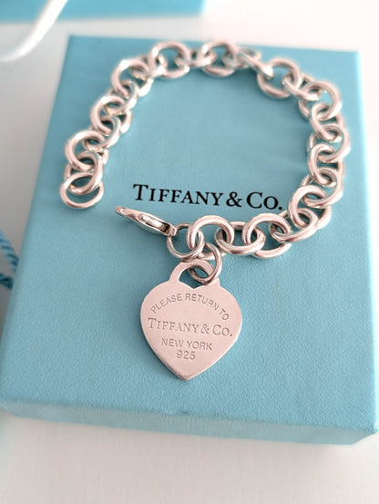 Tiffany bracciale Return to con moschettone