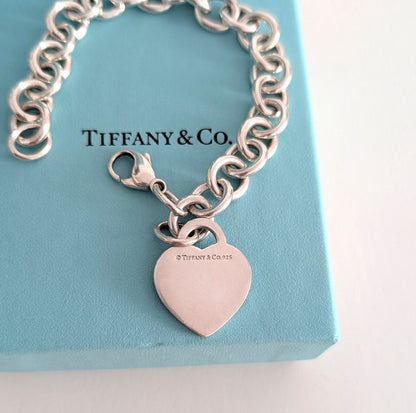 Tiffany bracciale Return to con moschettone