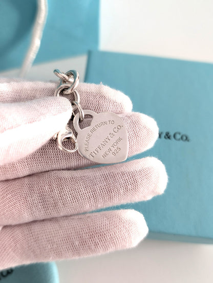 Tiffany bracciale Return to con moschettone