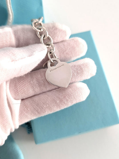 Tiffany bracciale Return to con moschettone