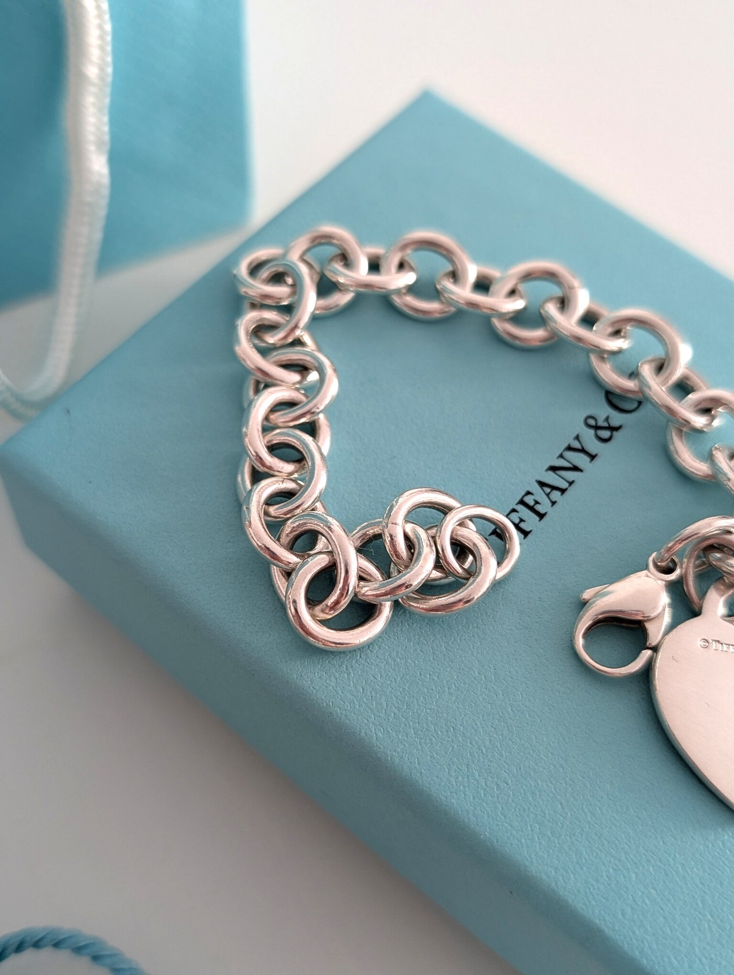 Tiffany bracciale Return to con moschettone