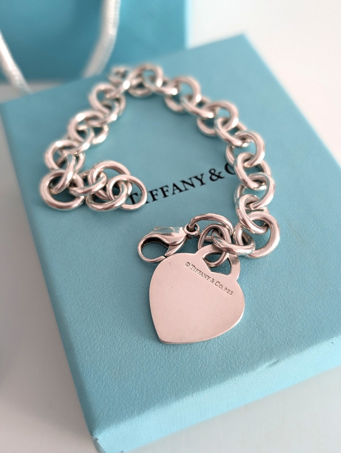 Tiffany bracciale Return to con moschettone