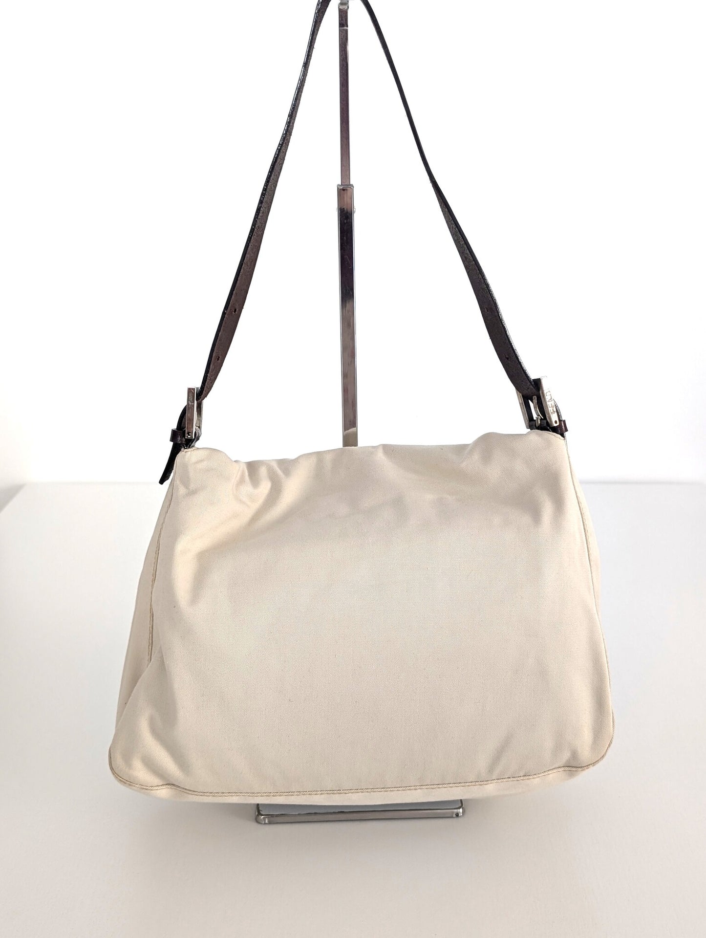 Fendi Mama tela panna chiusura pietre dure