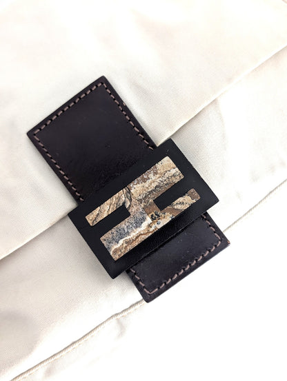 Fendi Mama tela panna chiusura pietre dure