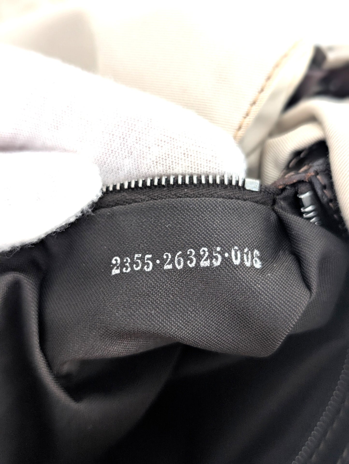 Fendi Mama tela panna chiusura pietre dure