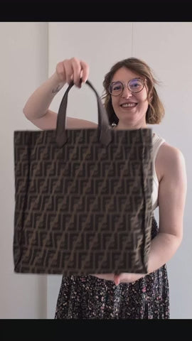 Fendi Sac Plat zucca