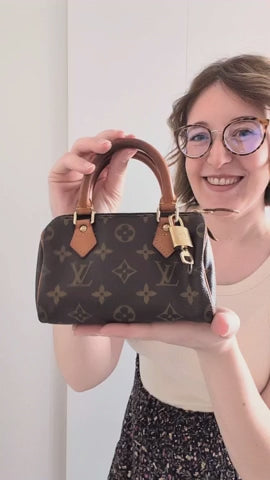 Louis Vuitton nano Speedy Monogram