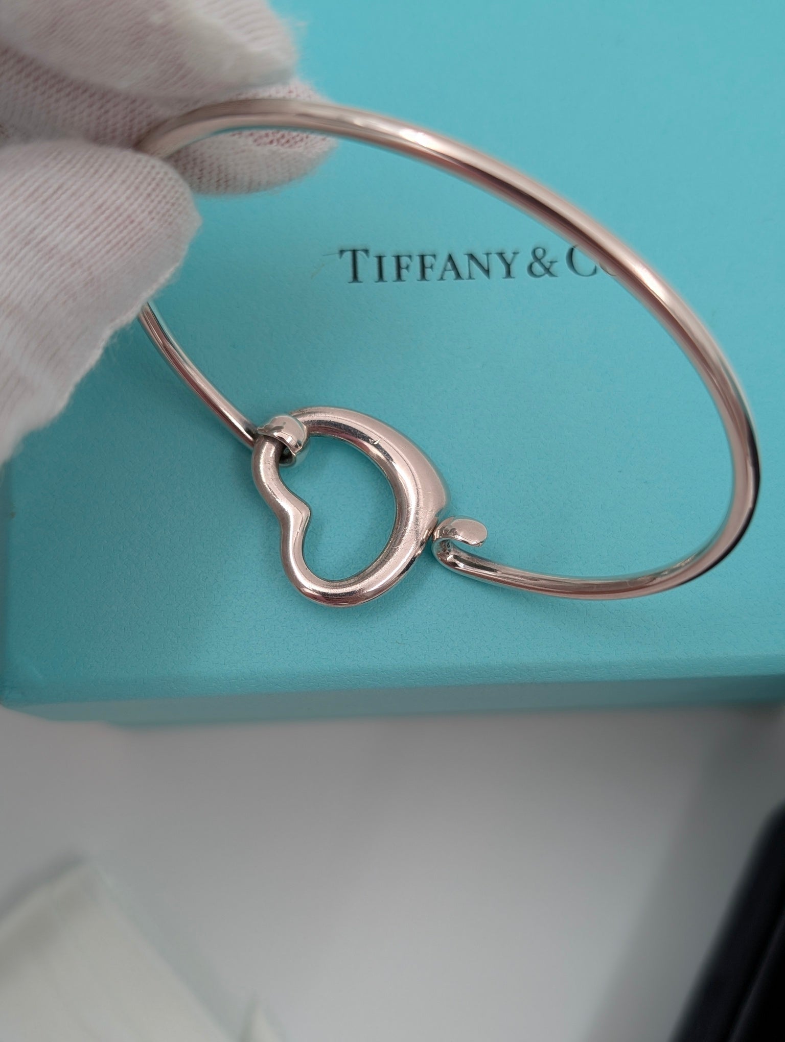 Bracciale Open Heart con diamante Elsa Peretti