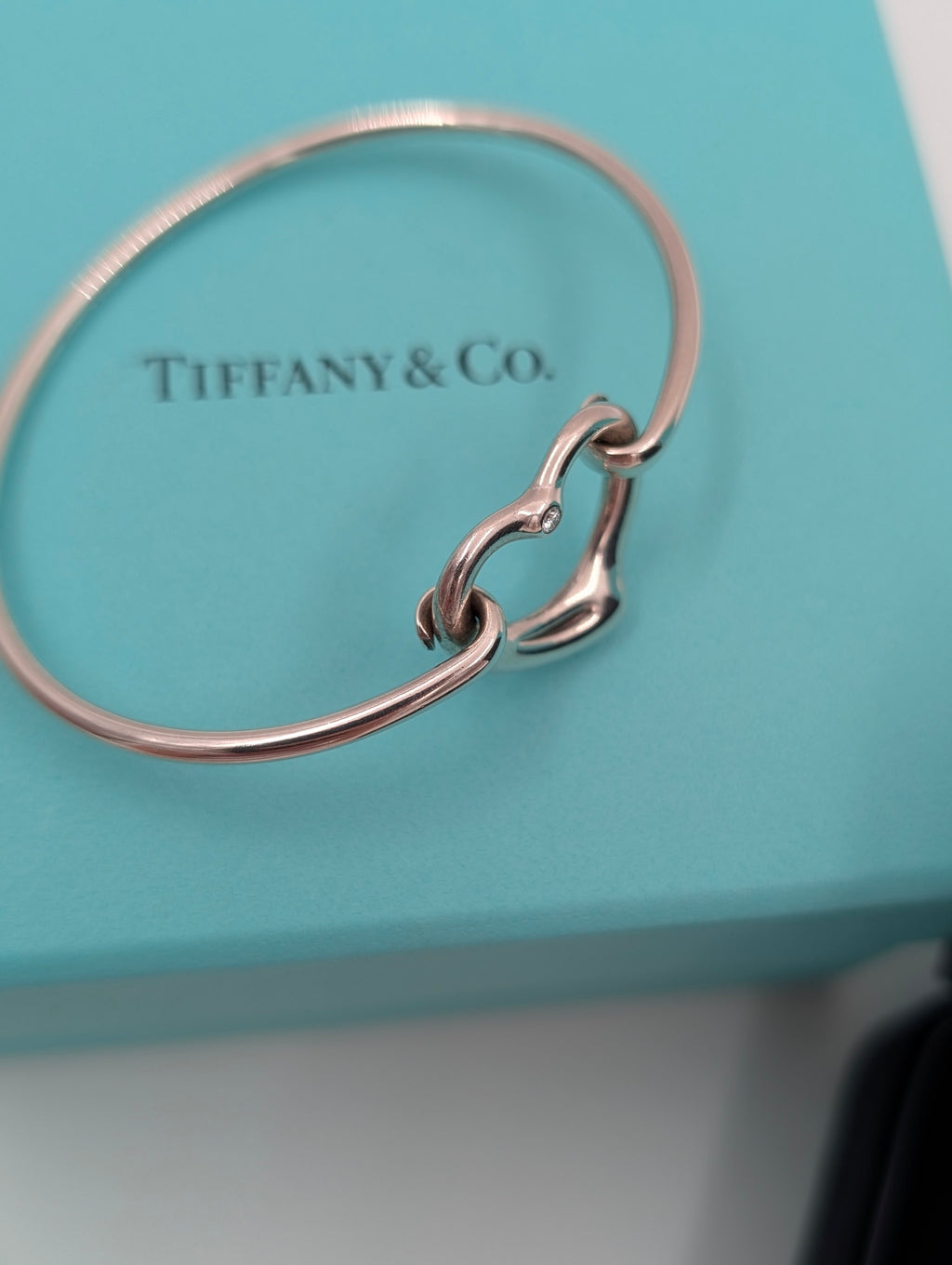 Bracciale Open Heart con diamante Elsa Peretti