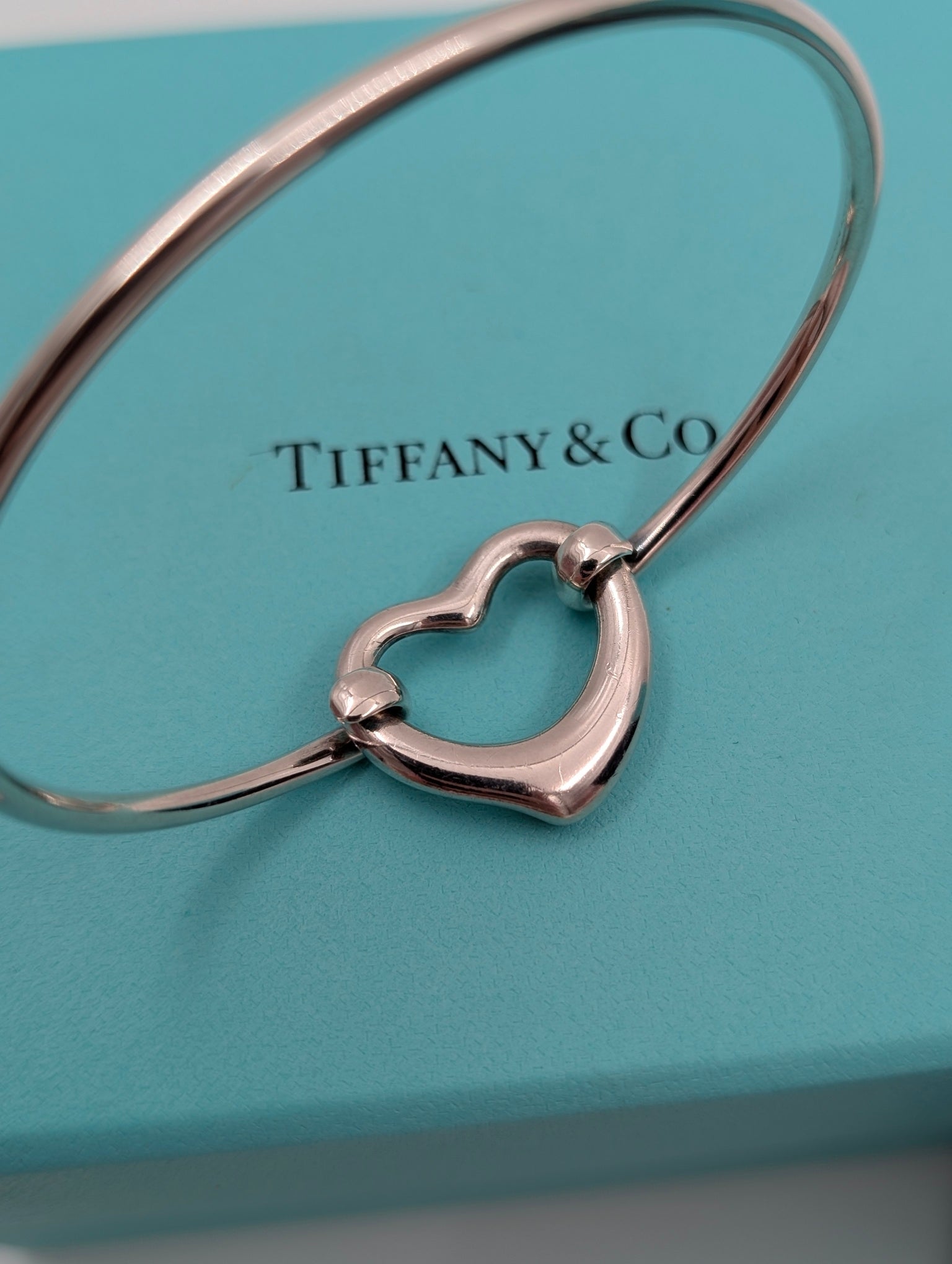 Bracciale Open Heart con diamante Elsa Peretti