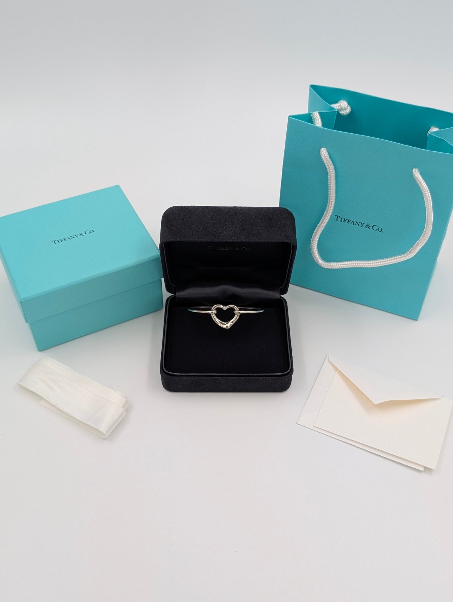 Bracciale Open Heart con diamante Elsa Peretti